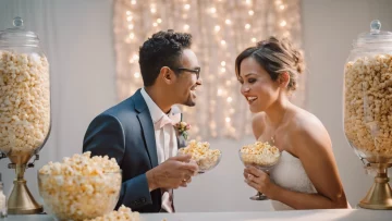Bulk popcorn for Wedding Popcorn Bar