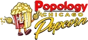 Gourmet Popcorn by Popology Chicago Popcorn logo