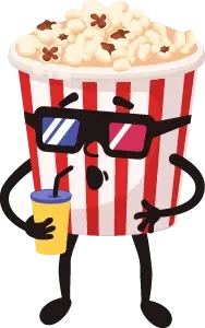 cool popcorn box avatar